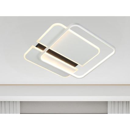 LED Dimmable φωτιστικό οροφής LED/95W/230V 3000-6500K λευκό + τηλεχειριστήριο