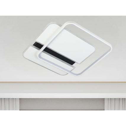 LED Dimmable φωτιστικό οροφής LED/95W/230V 3000-6500K λευκό + τηλεχειριστήριο
