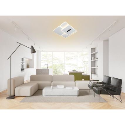 LED Dimmable φωτιστικό οροφής LED/95W/230V 3000-6500K λευκό + τηλεχειριστήριο