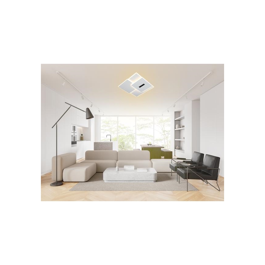 LED Dimmable φωτιστικό οροφής LED/95W/230V 3000-6500K λευκό + τηλεχειριστήριο