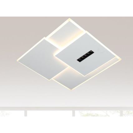 LED Dimmable φωτιστικό οροφής LED/95W/230V 3000-6500K λευκό + τηλεχειριστήριο