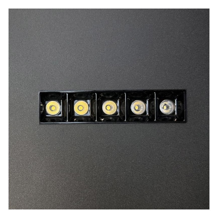 LED Dimmable φωτιστικό οροφής LED/95W/230V 3000-6500K μαύρο + τηλεχειριστήριο