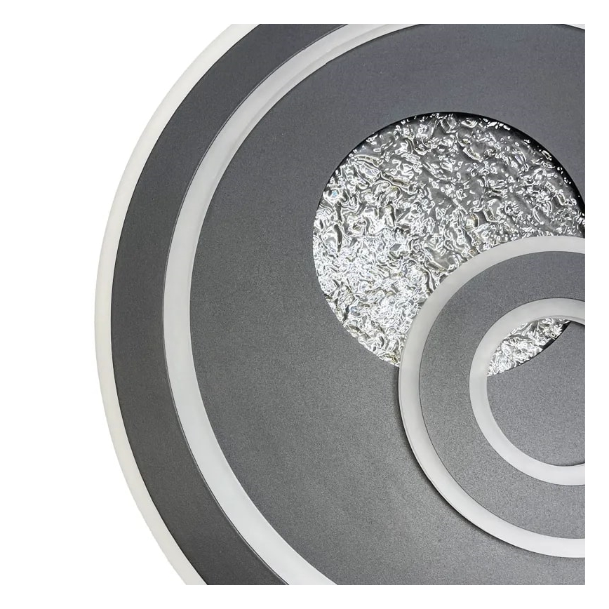LED Dimmable φωτιστικό οροφής LED/95W/230V 3000-6500K μαύρο + τηλεχειριστήριο