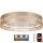 LED Dimmable φωτιστικό οροφής LIMA LED/36W/230V 2700-6500K Wi-Fi Tuya + τηλεχειριστήριο χρυσό
