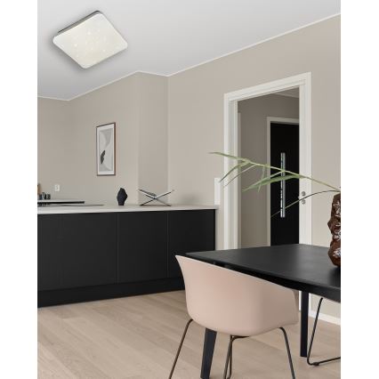 LED Dimmable φωτιστικό οροφής MANA LED/36W/230V 2700-6500K 43x43 cm + τηλεχειριστήριο