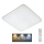 LED Dimmable φωτιστικό οροφής MANA LED/60W/230V 2700-6500K 53x53 cm + τηλεχειριστήριο