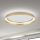 LED Dimmable φωτιστικό οροφής MANTA LED/38W/230V 2700/3000/4000K διάμετρος 45 cm χρυσό