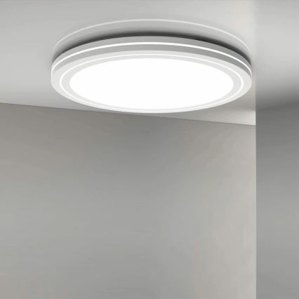 Φωτιστικό οροφής μπάνιου dimming LED MARIAN LED/72W/230V διάμετρος 48 cm 3000-6000K IP44 + τηλεχειριστήριο