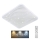 LED Dimmable φωτιστικό οροφής NERIS LED/60W/230V 2700-6500K 53x53 cm + τηλεχειριστήριο
