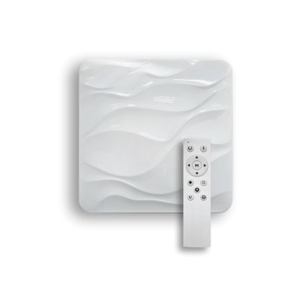 LED Dimmable φωτιστικό οροφής NERIS LED/60W/230V 2700-6500K 53x53 cm + τηλεχειριστήριο