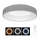 LED Dimmable φωτιστικό οροφής NEST LED/40W/230V 3000-6500K γκρι + τηλεχειριστήριο