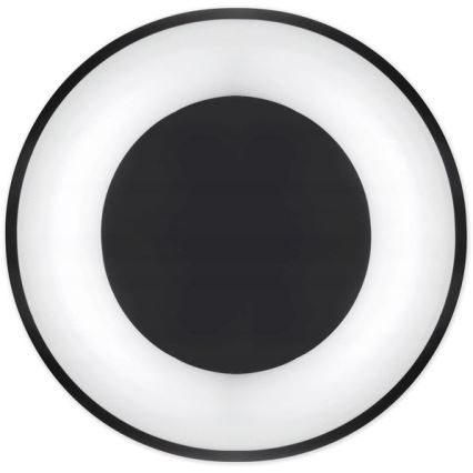 LED Dimmable φωτιστικό οροφής NOVA LED/54W/230V 3000-6500K μαύρο + τηλεχειριστήριο