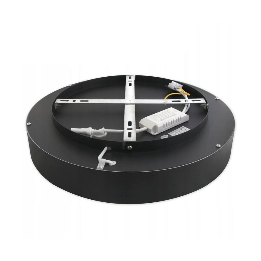LED Dimmable φωτιστικό οροφής NOVA LED/54W/230V 3000-6500K μαύρο + τηλεχειριστήριο