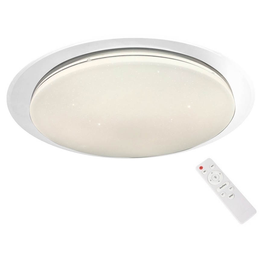 LED Dimmable φωτιστικό οροφής ONTARIO LED/80W/230V 3000-6000K + τηλεχειριστήριο