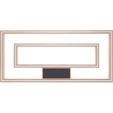 LED Dimmable φωτιστικό οροφής RAMME 2xLED/28,5W/230V δρυς
