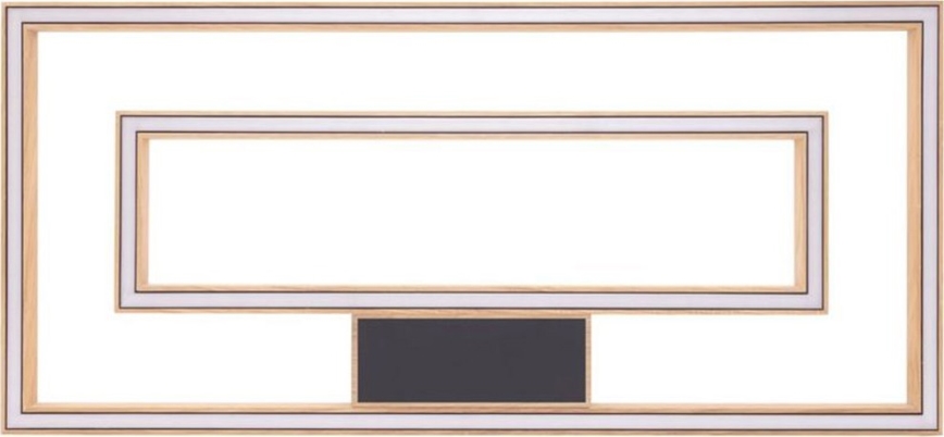 LED Dimmable φωτιστικό οροφής RAMME 2xLED/28,5W/230V δρυς