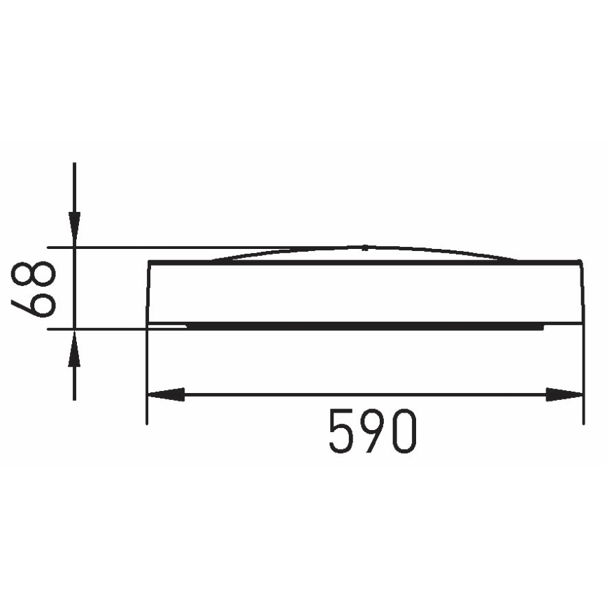 LED Dimmable φωτιστικό οροφής SAMER LED/40W/230V 2900-6000K + τηλεχειριστήριο