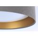 LED Dimmable φωτιστικό οροφής SMART GALAXY LED/24W/230V γκρι/χρυσό 3000-6500K + RC