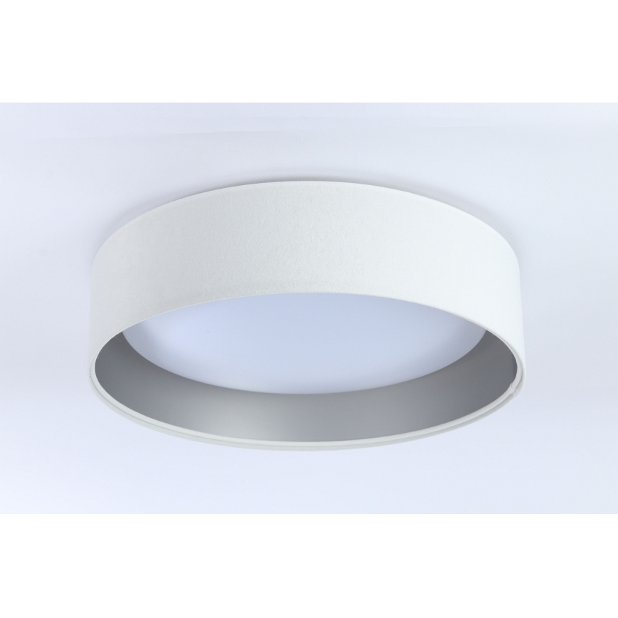 LED Dimmable φωτιστικό οροφής SMART GALAXY LED/24W/230V λευκό/ασημί 3000-6500K + τηλεχειριστήριο