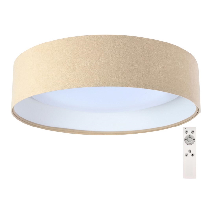 LED Dimmable φωτιστικό οροφής SMART GALAXY LED/24W/230V μπεζ/λευκό 3000-6500K + RC