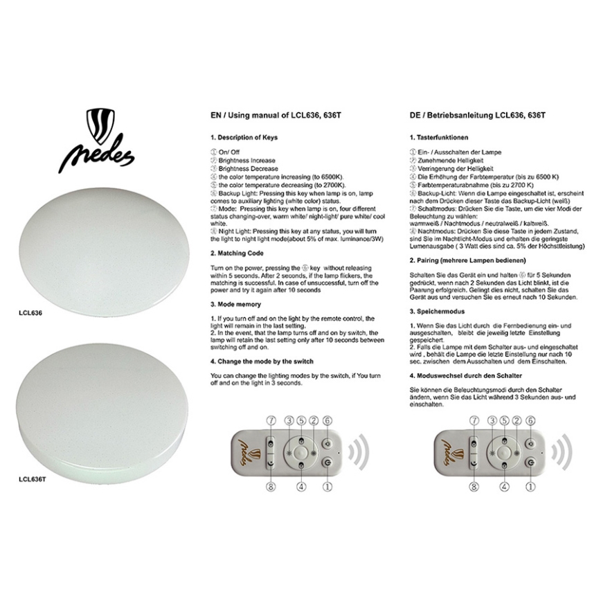 LED Dimmable φωτιστικό οροφής STARS LED/65W/230V