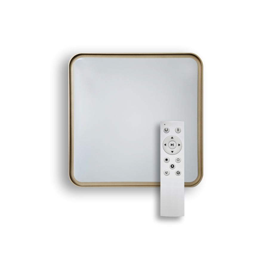 LED Dimmable φωτιστικό οροφής UNA LED/60W/230V 2700-6500K 50x50 cm + τηλεχειριστήριο