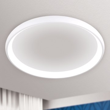 LED Dimmable φωτιστικό οροφής VENUS LED/85W/230V διάμετρος 81 cm λευκό