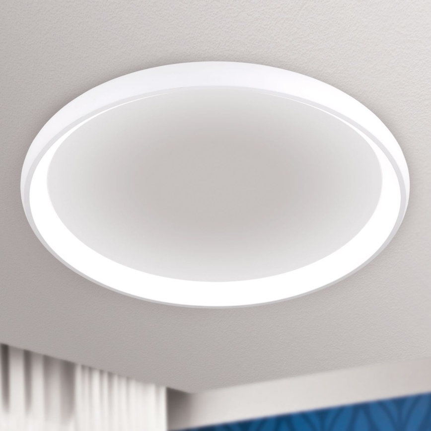 LED Dimmable φωτιστικό οροφής VENUS LED/85W/230V διάμετρος 81 cm λευκό