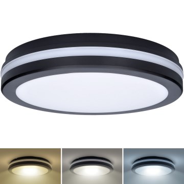 LED Dimmable φωτιστικό οροφής εξωτερικού χώρου LED/36W/40W/44W/230V 3000/4000/6500K IP65 μαύρο