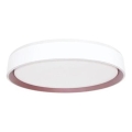 LED Dimmable φωτιστικό οροφής με φωνητικό έλεγχο OPAL LED/48W/230V 2700-6500K λευκό + τηλεχειριστήριο