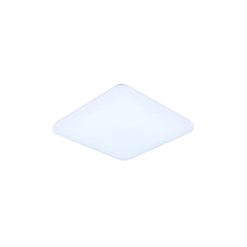 LED Dimmable φωτιστικό οροφής με φωνητικό έλεγχο OPAL LED/48W/230V 2700-6500K λευκό + τηλεχειριστήριο