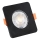 LED Dimmable χωνευτό φωτιστικό KENT LED/3/5/7W/230V3000/4000/6000K 9x9 cm μαύρο