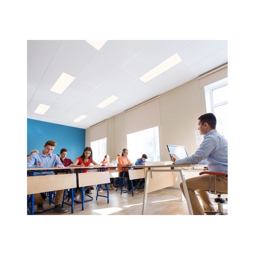 LED Dimmable χωνευτό φωτιστικό πάνελ CAPRI LED/25/36/40W/230V 3000/4000/5700K UGR&lt;19 IP44 30x120 cm