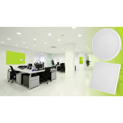 LED Dimmable χωνευτό φωτιστικό ALGINE LED/12W/230V Wi-Fi Tuya στρογγυλό