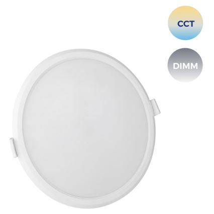 LED Dimmable χωνευτό φωτιστικό ALGINE LED/12W/230V Wi-Fi Tuya στρογγυλό