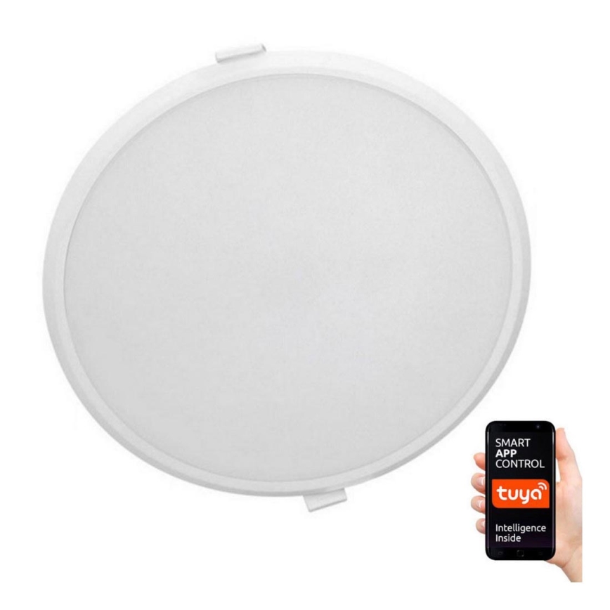 LED Dimmable χωνευτό φωτιστικό ALGINE LED/22W/230V Wi-Fi Tuya στρογγυλό