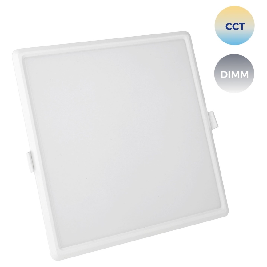 LED Dimmable χωνευτό φωτιστικό ALGINE LED/22W/230V Wi-Fi Tuya τετράγωνο