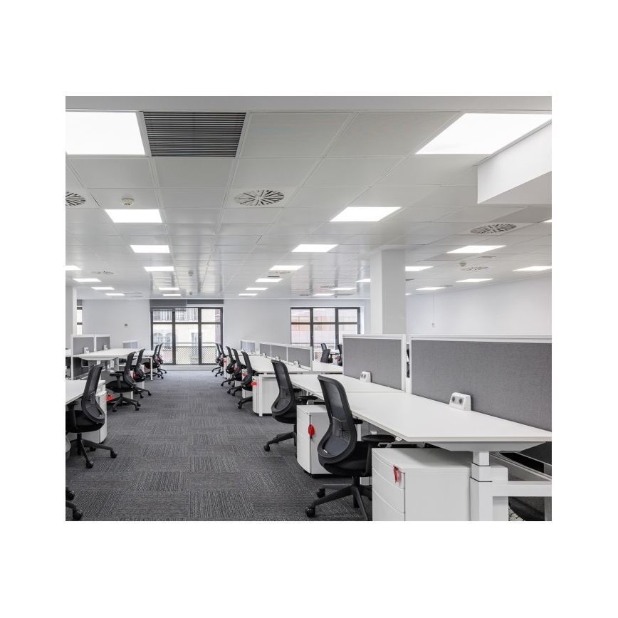 LED Dimmable χωνευτό φωτιστικό πάνελ CAPRI LED/25/36/40W/230V 3000/4000/5700K UGR&lt;19 IP44 60x60 cm