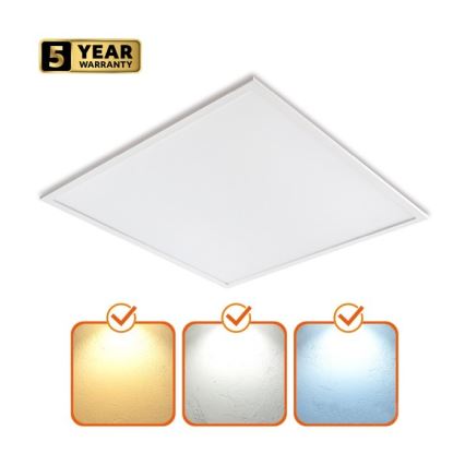 LED Dimmable χωνευτό φωτιστικό πάνελ CAPRI LED/25/36/40W/230V 3000/4000/5700K UGR&lt;19 IP44 60x60 cm