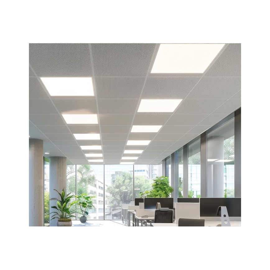 LED Dimmable χωνευτό φωτιστικό πάνελ CAPRI LED/25/36/40W/230V 3000/4000/5700K UGR&lt;19 IP44 60x60 cm