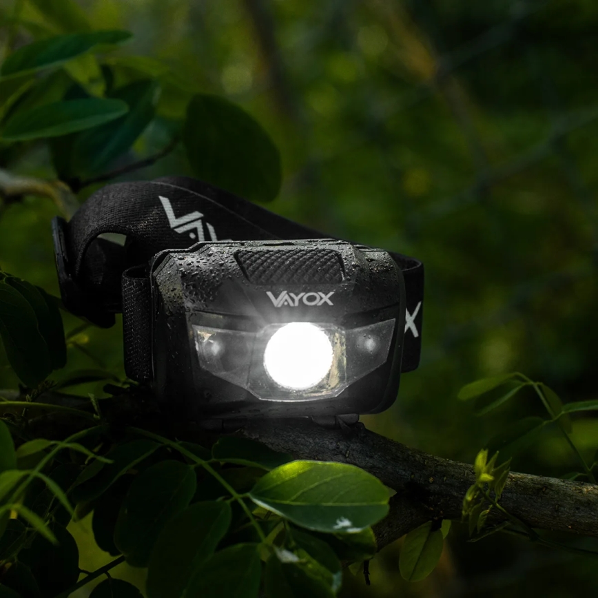 LED Dimming φακός κεφαλής 3xLED/3xAAA IPX4 100 γυαλιστερό