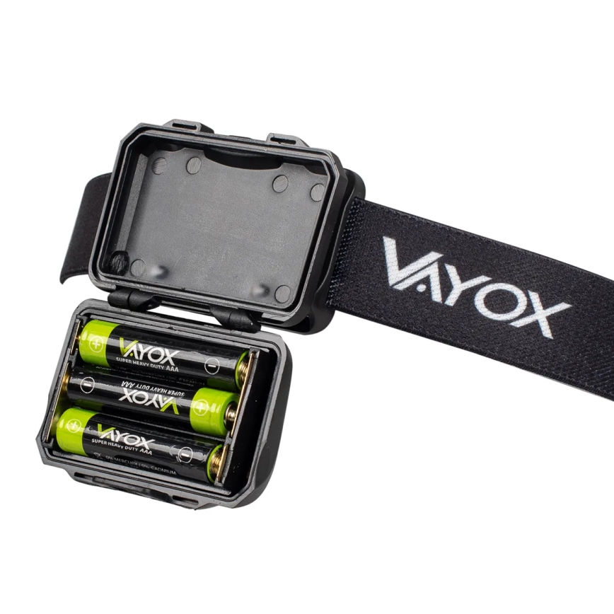 LED Dimming φακός κεφαλής 3xLED/3xAAA IPX4 100 γυαλιστερό