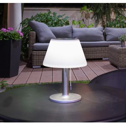 LED Dimming ηλιακό φωτιστικό VIOLA LED/3,7V 1200 mAh IP44