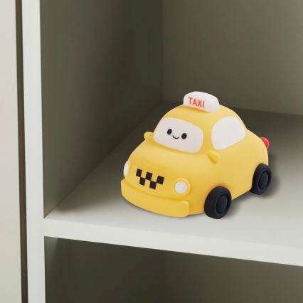 LED Dimming παιδικό αφής φωτιστικό TAXI LED/1W/5V USB 1200 mAh taxi κίτρινο