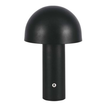 LED Dimming rechargeable touch επιτραπέζια λάμπα LED/1W/5V 3000-6000K 1800 mAh μαύρο