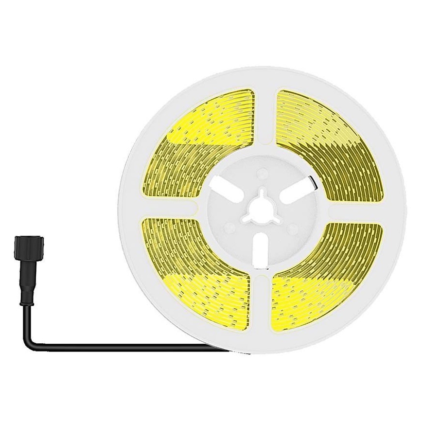 LED Dimming solar ταινία LED/1,2W/3,7V 3000K IP67 5m + τηλεχειριστήριο