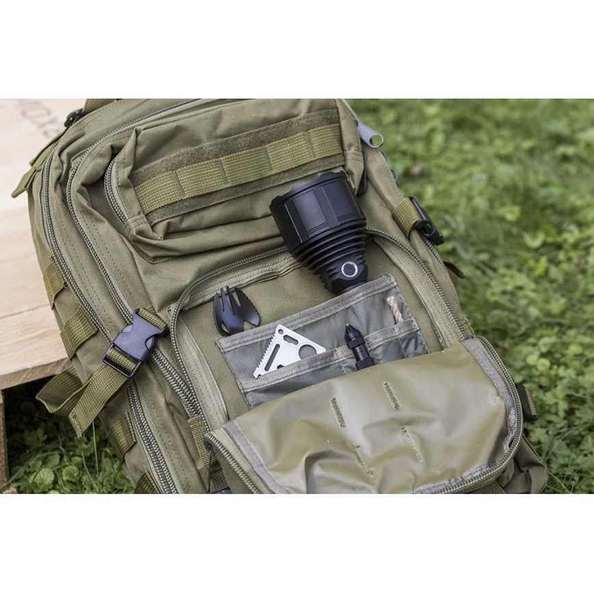 LED Dimming επαναφορτιζόμενο φακός LED/30W/5V IPX7 3000 γυαλιστερό 8400 mAh