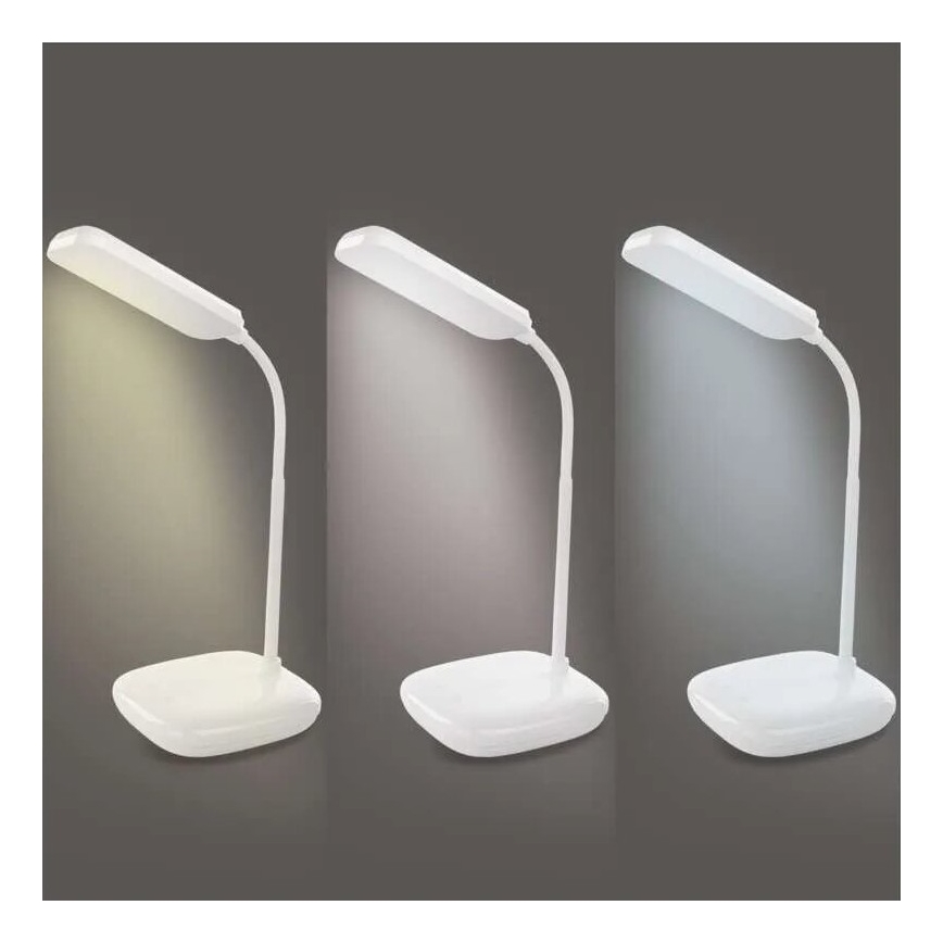 LED Dimming εύκαμπτο Επιτραπέζιο φωτιστικό LED/12W/230V 3000K/4000K/6500K λευκό
