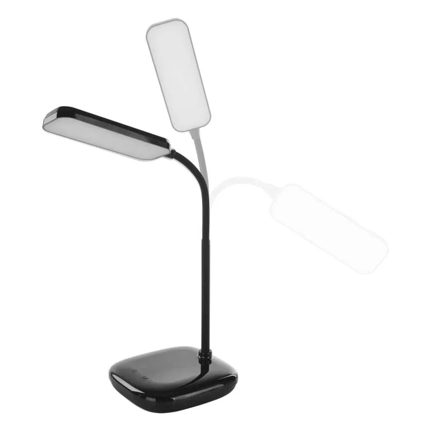 LED Dimming εύκαμπτο Επιτραπέζιο φωτιστικό LED/12W/230V 3000K/4000K/6500K μαύρο
