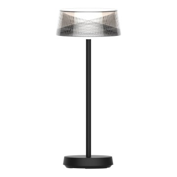 LED Dimming αφής Εξωτερικού χώρου Επιτραπέζιο φωτιστικό CASABLANCA LED/3,4W/5V USB 3600 mAh IP44 μαύρο